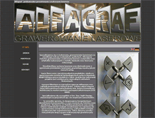 Tablet Screenshot of alfagraf.pl